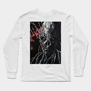 Stranger Things "Suffering's End" Vecna portrait (original) Long Sleeve T-Shirt